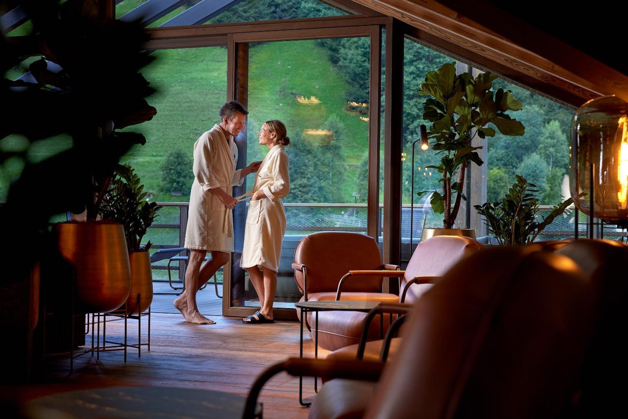 Hotel Quelle Nature Spa Resort Santa Maddalena in Casies Exterior foto